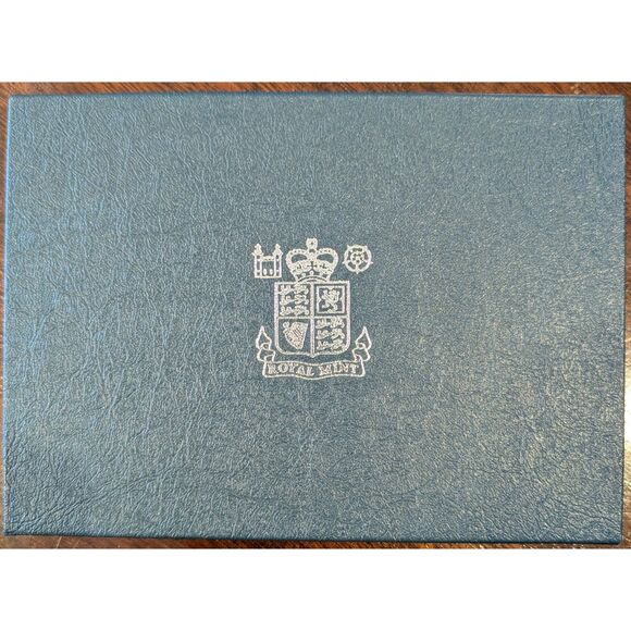 1984 Royal Mint Proof Coin Collection – 8-Coin Set, Original Case - Picture 3 of 4